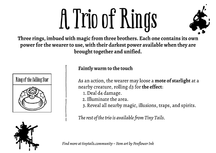 A Trio of Rings Preview