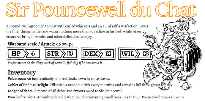 Sir Pouncewell du Chat Preview